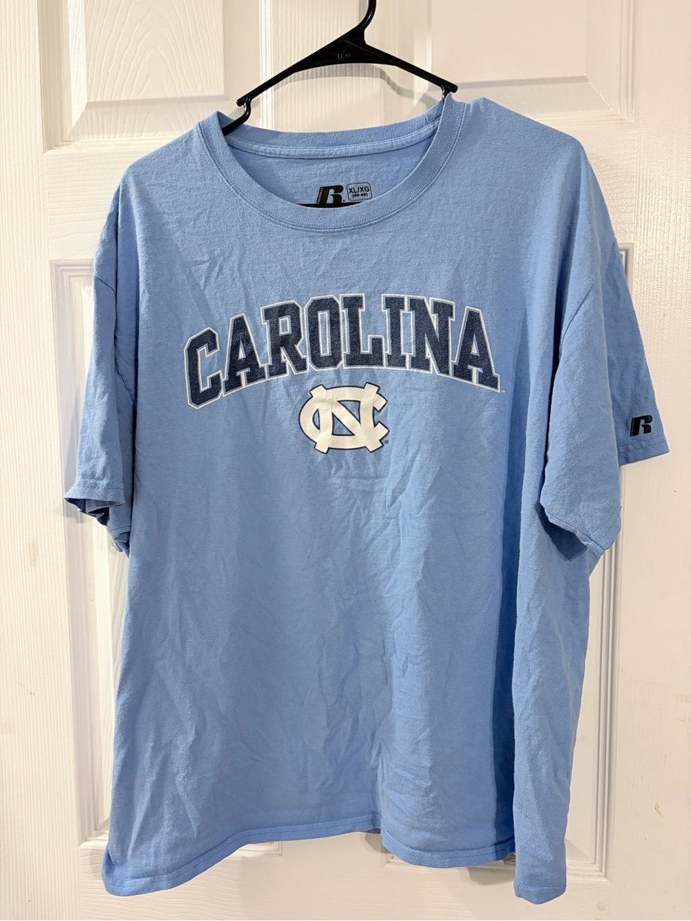 Russell Athletic UNC North Carolina Tar Heels Carolina Blue T-Shirt XL